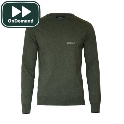 Tröja Brighton Olive O-neck OnDemand