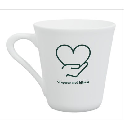 Kaffemugg "hjärta" ny 2024