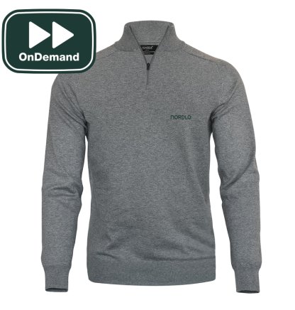 Tröja Brighton Grå 1/4-zip OnDemand