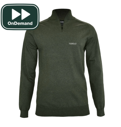 Tröja Brighton Olive 1/4-zip OnDemand
